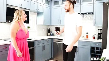 Beautiful Cali Deep - ball sucking blowjob xxx - GilfAF