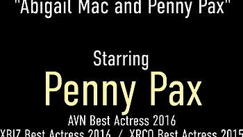 Penny Pax Live featuring Penny Pax and Abigail Mac's red head porn