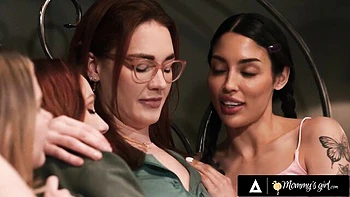 Vanessa and Siri's big tits milf video