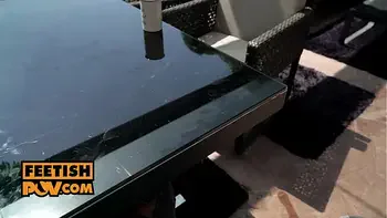 Geisha Kyd reveals her pretty paw pads as she fucks - itsPOV