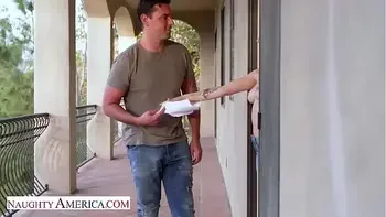 Naughty America - Brookie Blair hooks up with her neighbor