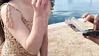 Chloe Temple and Megan Marx's small tits dirt by Mr Lucky Life