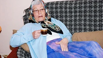 Big ass trailer with gambling Agnes from OmaHotel