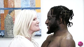 Naughty Lacey Starr at blowjob movie