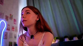 Close up teen foot worship