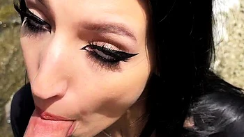 POV Handjob Blowjob cumshot compilation