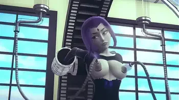 Raven fell in Cyborg's trap