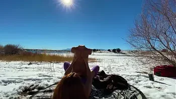 Futanari Sex Doll Fuck Outside With Tantaly Toy