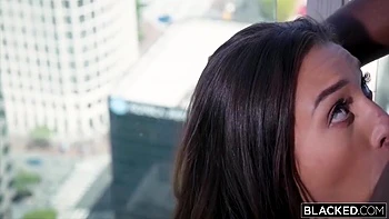 When Her Boyfriend Left She Went Straight For The Bbc - Bella Rolland And Jax Slayher