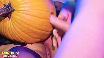 Pumping The Pumpkin Before Halloween Thai Girl Leaves The Party To Fuck A Teen 18+