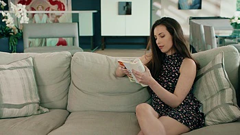 Jason Brown and Eva Lovia in hot interracial action