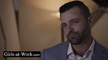 Ffm clip with exquisite Anissa Kate and Clea Gaultier from Girls At Work