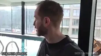 Rock style Dutch MILF Teresa Du More ass fucked in Jacuzzi by Paul Stalker tourist [The Wellness Stories Ep.1]