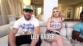 Lily’S Blonde Cunt Takes Jax’S Bbc In Her First Interracial Fuck!