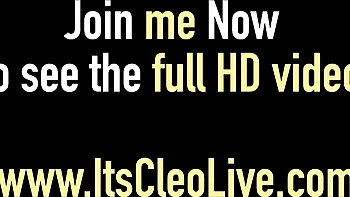 Beauteous hooker - point of view video - Its Cleo Live