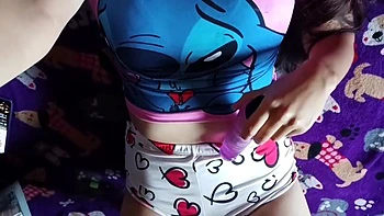 Touches Her Delicious Pussy Delicious