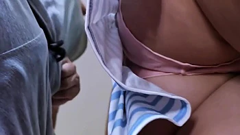 Her Panties Were Soaked By Strangers Cum In Crowded Subway Train. Strangers