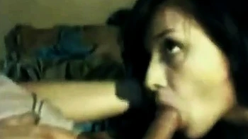 Blonde Amateur's Mouthful of Cum