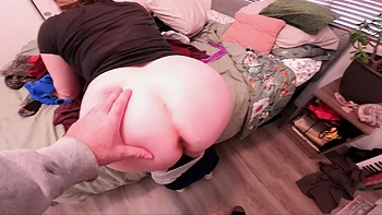 Stepson Dumps His Load In His Stepmom