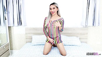 Romantic lover at transgender scene