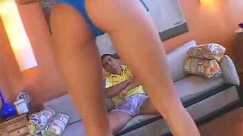 Naughty girl loves sex with two guys ft. Priscila Prado: Blowjob, Cowgirl  Big Tits Porn