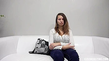 Czech College Girl Sandra Auditions
