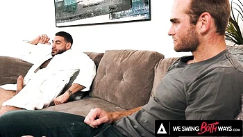 Threesome smut with playful Jonah Marx from We Swing Both Ways