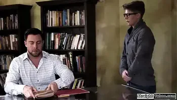 Sex addict teen banged by the counselor