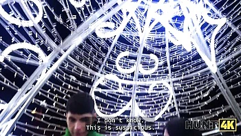 Hunt4k featuring Michael Fly and Asandra Dewy's hard fuck scene