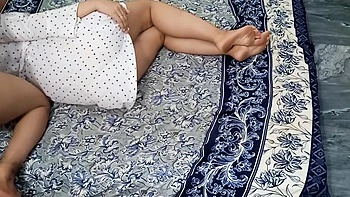 Girlfriend To Her House For The First Time Fucking On My Bedroom