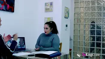 Nasty casting to a BIG BOTTOMED BABE! Chrystal and her amazing CURVY BODY