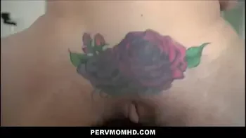 PervMomHD.com - Big Tits Big Ass MILF Stepmom Anna Nicole West Family Fucked By Stepson Before His Big Date POV