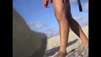 Exhibitionist Wife #43 Part 3 - BIG TITS WIFE TEASING NUDE BEACH Voyeur Jerked Off  and CUMS In Front Of Lana And Her Husband!!!