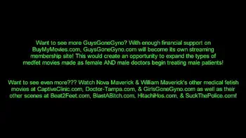 Teen Boy Maverick Williams Is Groped & Humiliated By Dirty Dermatologists Doctor Nova Maverick & Nurse Stacy Shepard During Routine Dermatology Exam At GuysGoneGyno.com