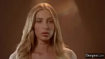 Deeper. Sexy Model Azul shows her client her naughty side