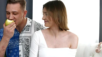 Clothed couple fuck doggy style in Fanky Town