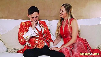 Stella Cardo - Busty Blond With Thick Funbags And Trimmed Pussy, Gargles Shaft In Utter Hd - Trampy Xxx