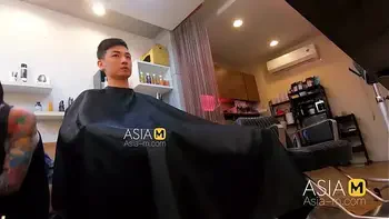 ModelMedia Asia-Barber Shop Bold Sex-Ai Qiu-MDWP-0004-Best Original Asia Porn Video