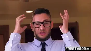 Sneaky Handjob To Her Husband's Boss Under The Table - Full Movie On FreeTaboo.Net