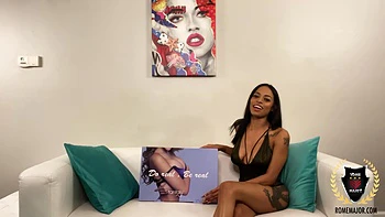 Ava Valentina’s New Tattooed Girlfriend Sucks Cock