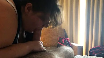 How to suck a big dick: Cowgirl, Big Tits  Babe Porn