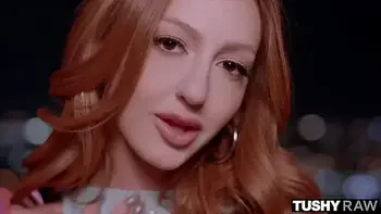 TUSHYRAW Sexy redhead Kendra gets her tight ass filled up