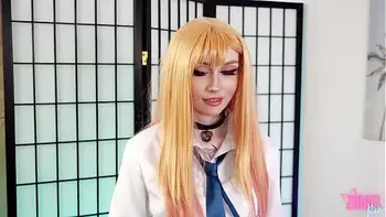 Marin Kitagawa makes Gojo cum on her boobs