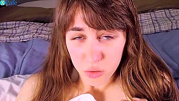 Caught Stepdaughter Fapping And Fucked Her Anal With Creampie