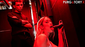 Khloe Kapri Blowjob & Facial - Interracial Cuckold Gloryhole Part 2