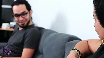 Kylei Ellish Fucks Boyfriend and His Friend - Hot Latina MILF Double Penetration