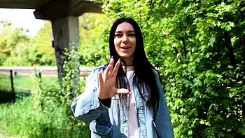 German Slim Teen Fucked Hard in Doggy Style