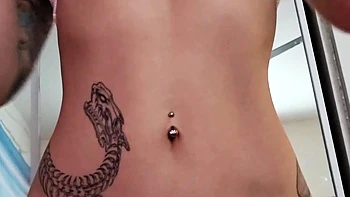 Sexy teen ebony solo toy masturbation