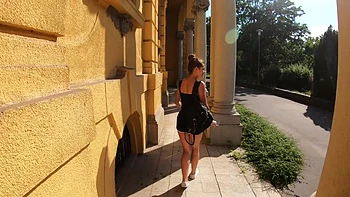 Bikini-clad brunette Serina Gomez enjoys passionate sex with Porno Dan