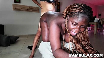 Modest floozy at big cock smut